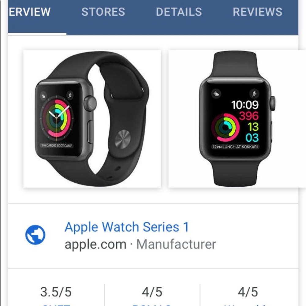 Apple watch series 1